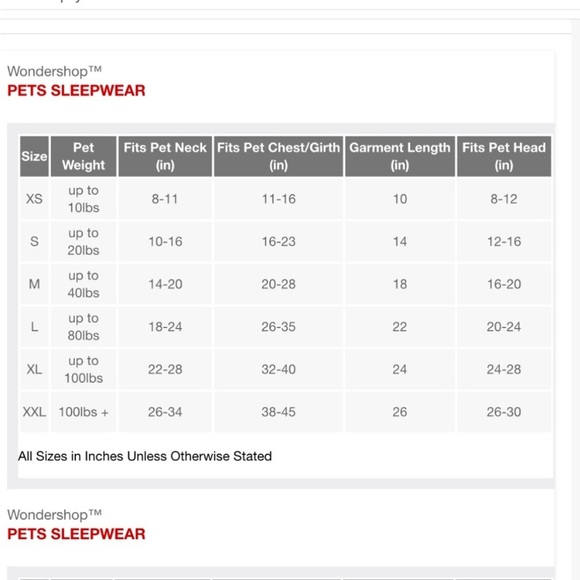 NWT❣️Pet Pajamas Buffalo Plaid Flannel Dog/Cat Wondershop Various Sizes.… - Picture 11 of 11